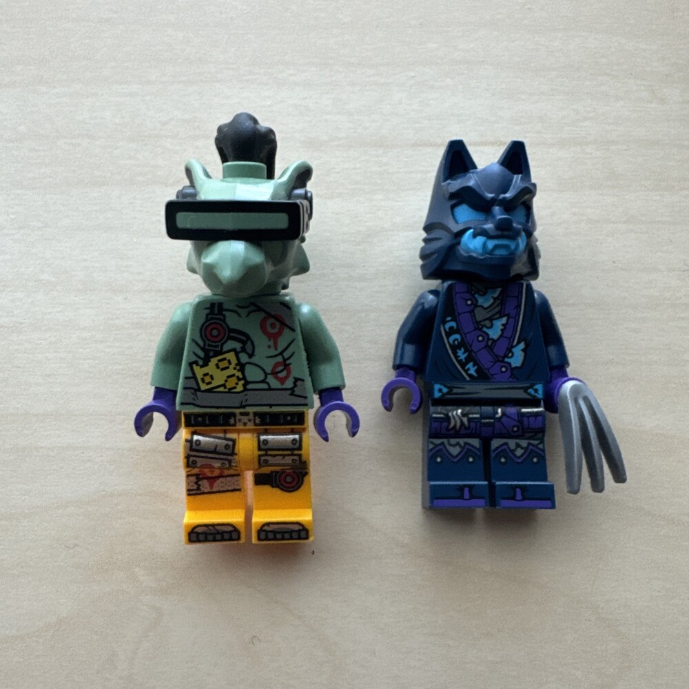 Lego Hausner Shoulder Armor Scabbard Ninjago Minifigure & Wolf Mask Warrior